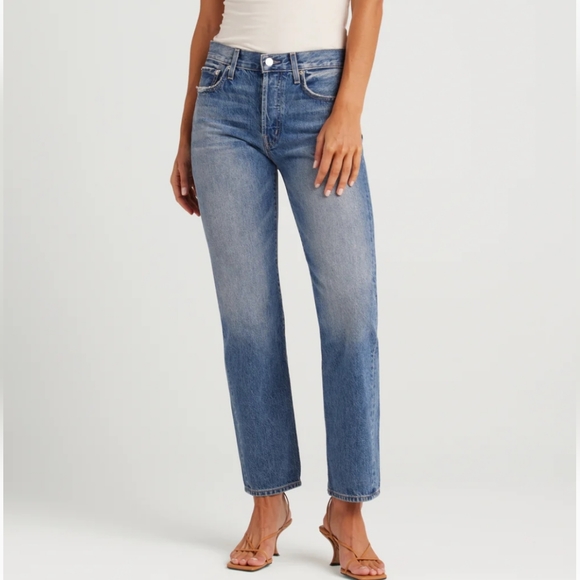 Edwin Denim - Edwin Tash Premium Denim 24 classic blue straight Leg jeans 100% cotton